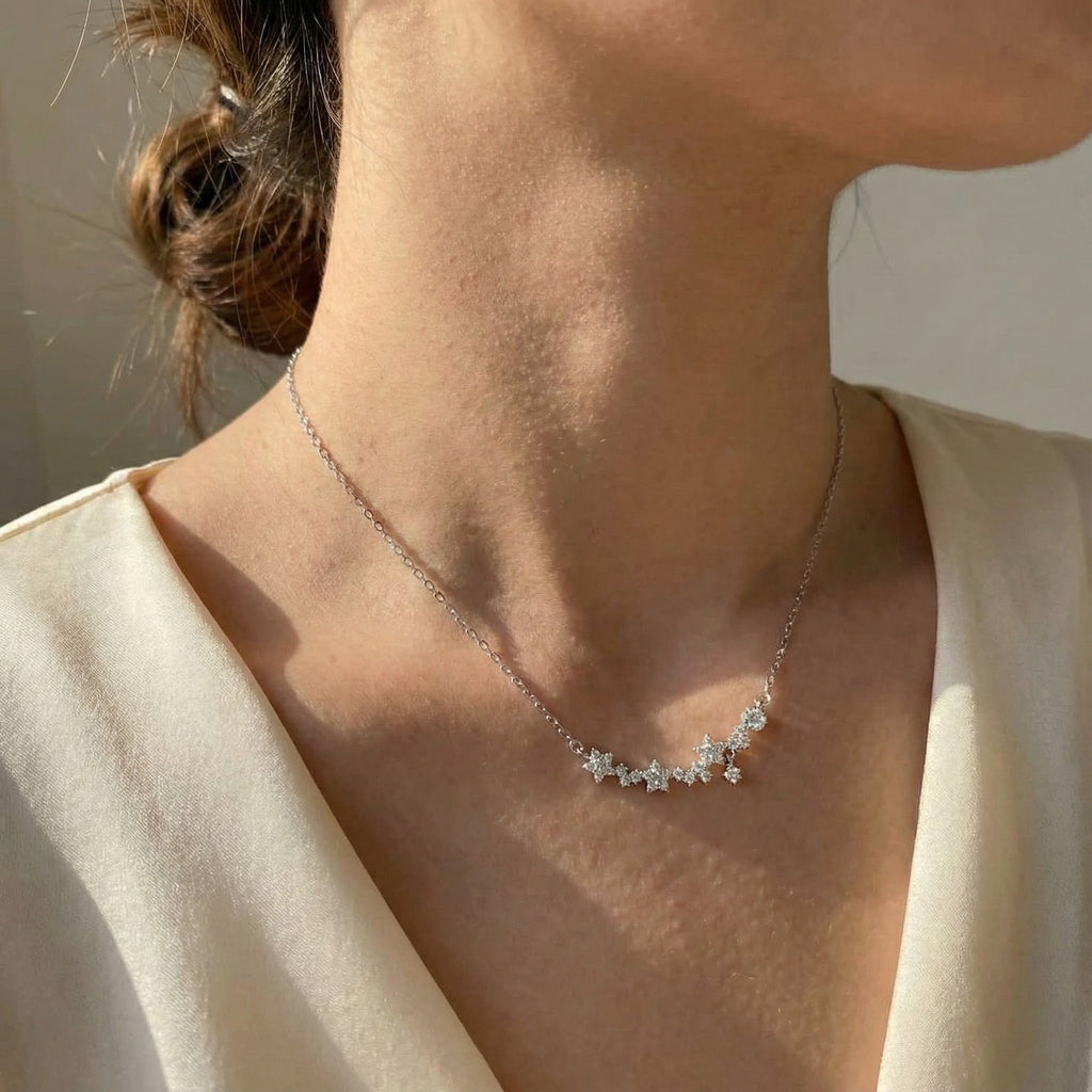 Silver Starlet Necklace