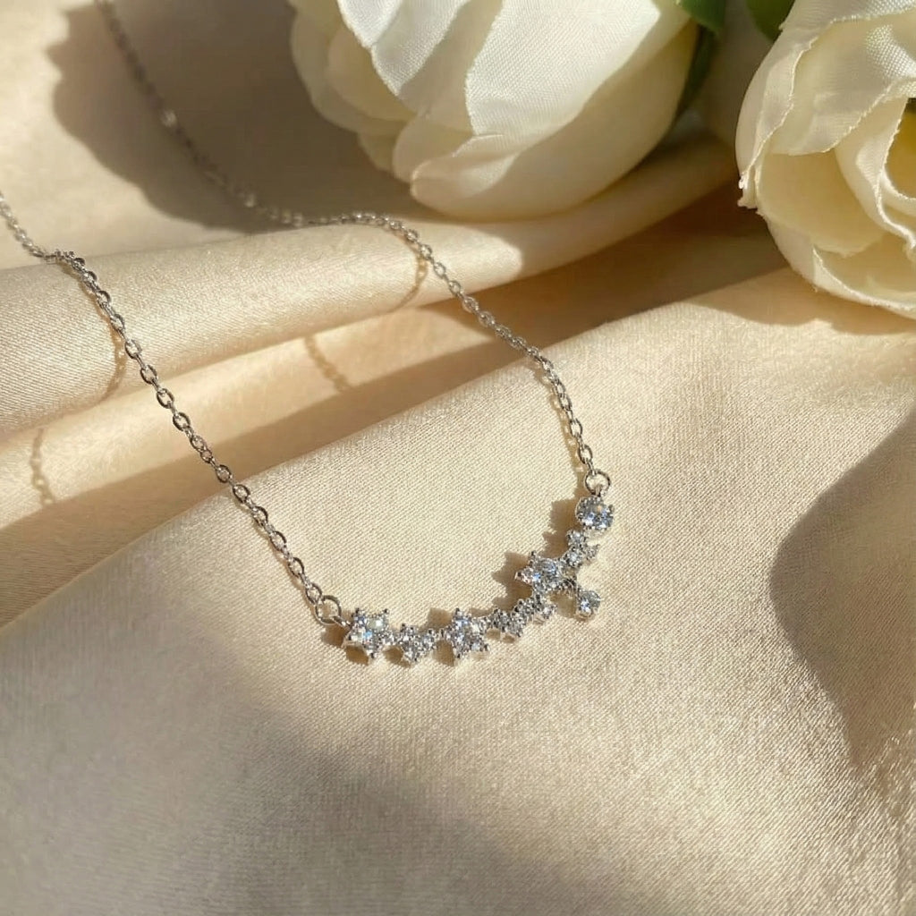Silver Starlet Necklace