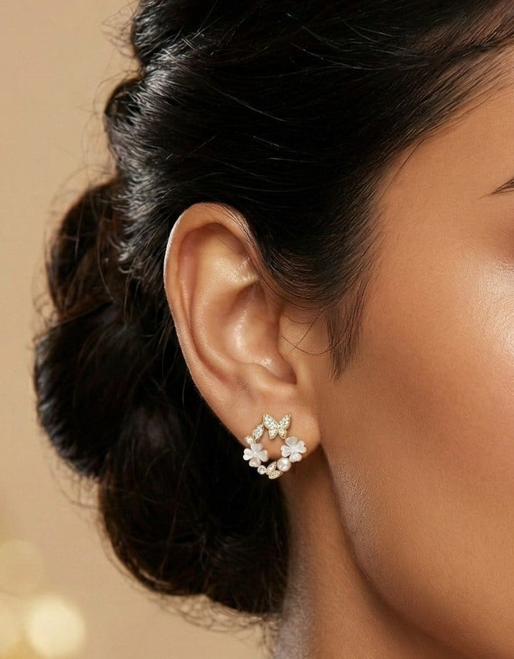 Butterfly Stud Earrings